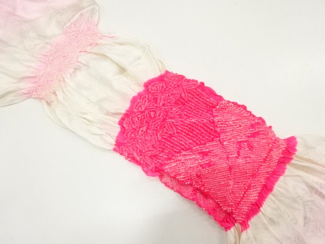 JAPANESE KIMONO / OBIAGE / SHIBORI 